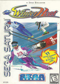 Winter Heat Sega Saturn  box art