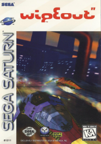 Wipeout Sega Saturn US box art
