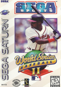 World Series Baseball II Sega Saturn  box art