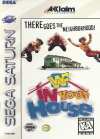 WWF In Your House Sega Saturn  box art