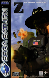 Z PAL Sega Saturn  box art