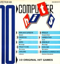 10 Computer Hits ZX Spectrum US box art
