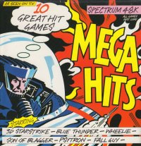 10 Mega Hits ZX Spectrum US box art