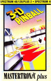3D Pinball ZX Spectrum US box art