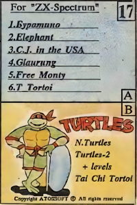 Adventures of Buratino ZX Spectrum  box art