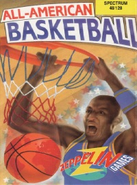 All-American Basketball ZX Spectrum  box art