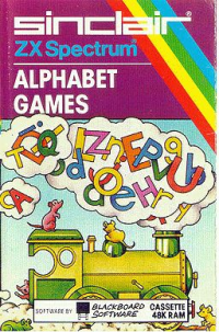 Alphabet Games ZX Spectrum US box art