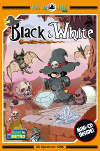 Black & White ZX Spectrum US box art