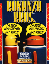 Bonanza Bros. ZX Spectrum  box art