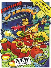 Captain Dynamo ZX Spectrum  box art