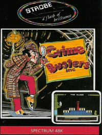 Crime Busters ZX Spectrum US box art