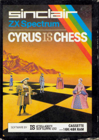 Cyrus IS Chess ZX Spectrum US box art