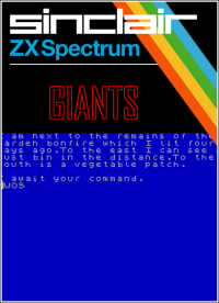 Giants ZX Spectrum US box art
