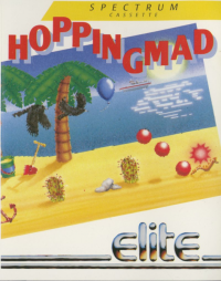 Hopping Mad ZX Spectrum US box art