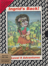 Ingrid's Back ZX Spectrum  box art