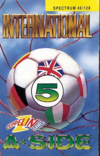 International 5 A-Side ZX Spectrum  box art