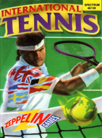 International Tennis ZX Spectrum  box art