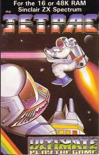 Jet Pac ZX Spectrum US box art