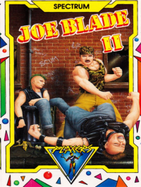 Joe Blade 2 ZX Spectrum  box art