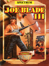 Joe Blade 3 ZX Spectrum  box art