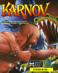 Karnov ZX Spectrum US box art