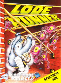 Lode Runner ZX Spectrum  box art