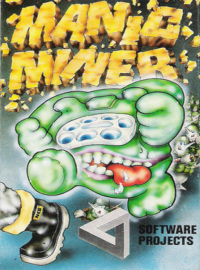 Manic Miner ZX Spectrum US box art