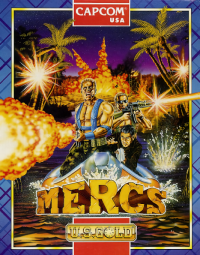 Mercs ZX Spectrum US box art