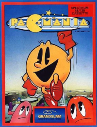 Pac-Mania ZX Spectrum US box art