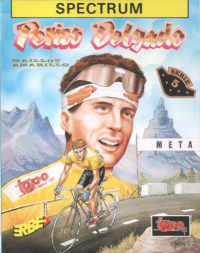 Perico Delgado Maillot Amarillo ZX Spectrum US box art