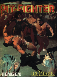 Pit-Fighter ZX Spectrum US box art