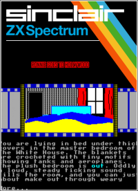Ronnie Goes to Hollywood ZX Spectrum US box art