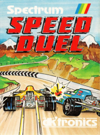 Speed Duel ZX Spectrum US box art