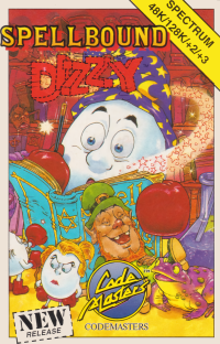 Spellbound Dizzy ZX Spectrum US box art