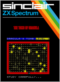 The Tomb of Dracula ZX Spectrum US box art
