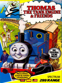 Thomas the Tank Engine and Friends ZX Spectrum US box art