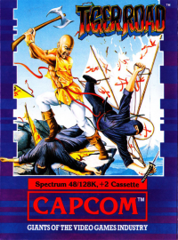 Tiger Road ZX Spectrum US box art