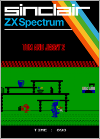 Tom & Jerry 2 ZX Spectrum  box art