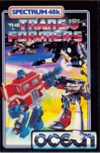 Transformers ZX Spectrum US box art