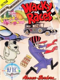 Wacky Races ZX Spectrum  box art