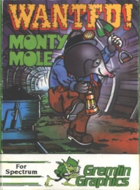 Wanted: Monty Mole ZX Spectrum US box art