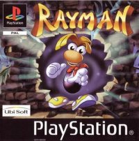 Rayman PAL Playstation PAL box art