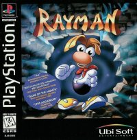 Rayman Playstation US box art