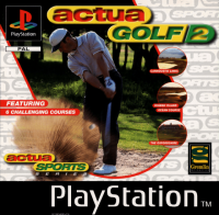 Actua Golf 2 PAL Playstation PAL box art
