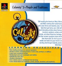Calamity 2: People And Traditions Playstation US box art