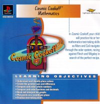 Cosmic Cookoff - Mathematics Playstation US box art