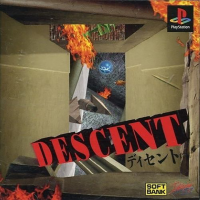 Descent JP Playstation JP box art