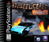 Destruction Derby Playstation US box art