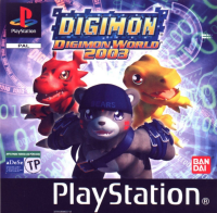 Digimon World 2003 PAL Playstation PAL box art