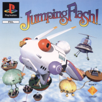 JumpingFlash PAL Playstation PAL box art